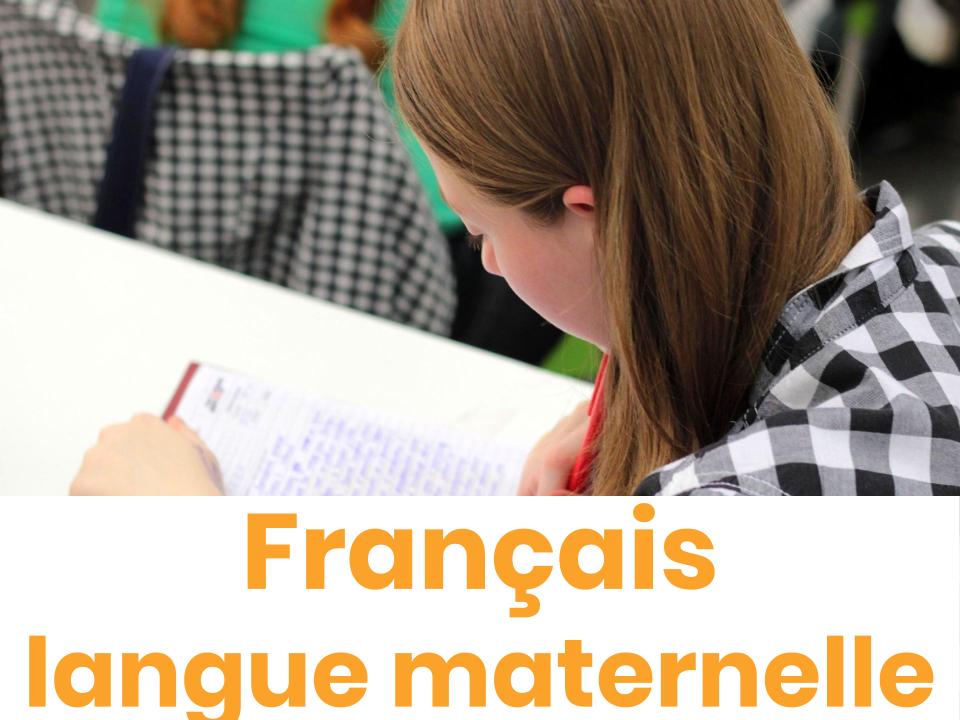 Français Langue Maternelle
