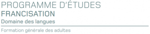 Image du programme de formation en francisation du MEES