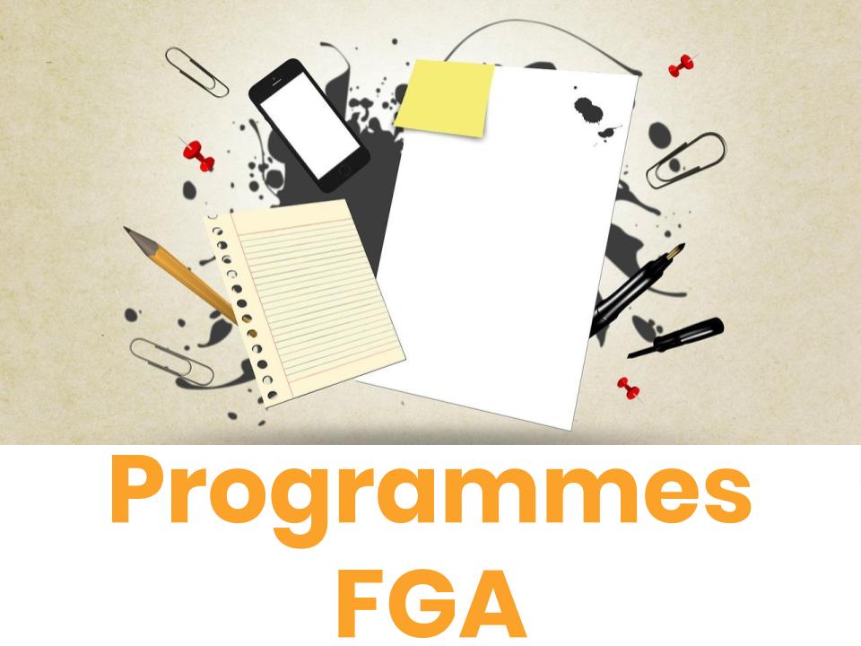 Programmes FGA