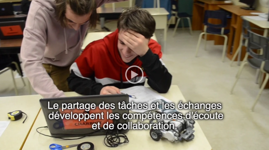 Vidéo présentant le projet régional en robotique pour les mathématques dans les Laurentides. Réalisation : Jean-Félix Giguère-Groulx et Louise Roy. 